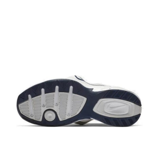 Nike Air Monarch 4 White Navy 老爹鞋藍白：圖片 2