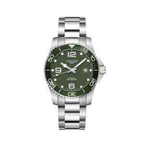 【彭于晏同款】Longines/浪琴康卡斯潛水系列41mm 太陽飾紋錶盤自動機械男士手錶L3.781.4.06.6
