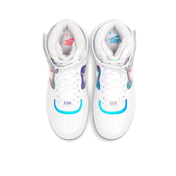 Nike Air Force 1 Good Game White 高筒/電玩/炫彩鐳射：圖片 3