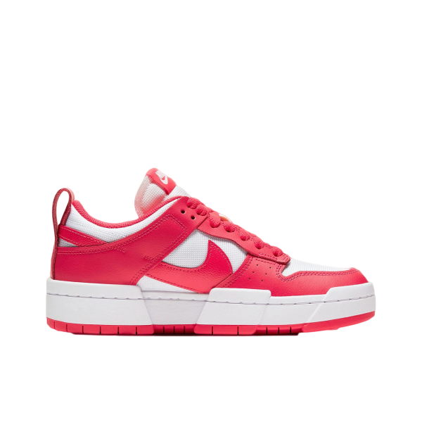 Nike Dunk Low Disrupt 白紅女款：圖片 6
