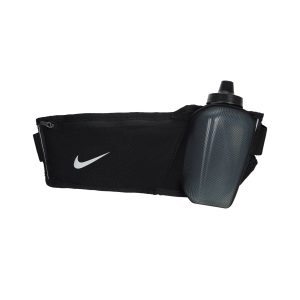 Nike 時尚收納運動拉鍊口袋跑步水壺胸包腰包黑DR5194-082