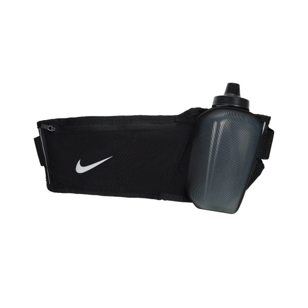Nike 時尚收納運動拉鍊口袋跑步水壺胸包腰包黑DR5194-082