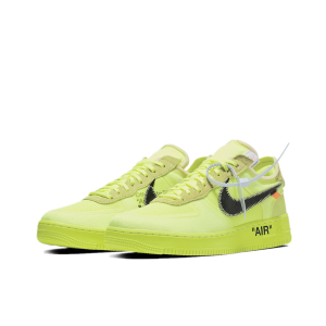 Nike Air Force 1 OW聯名/螢光黃
